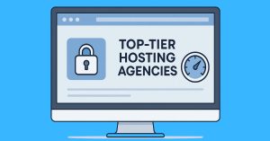 Top-tier web hosting agency with secure hosting solutions and fast performance for businesses.