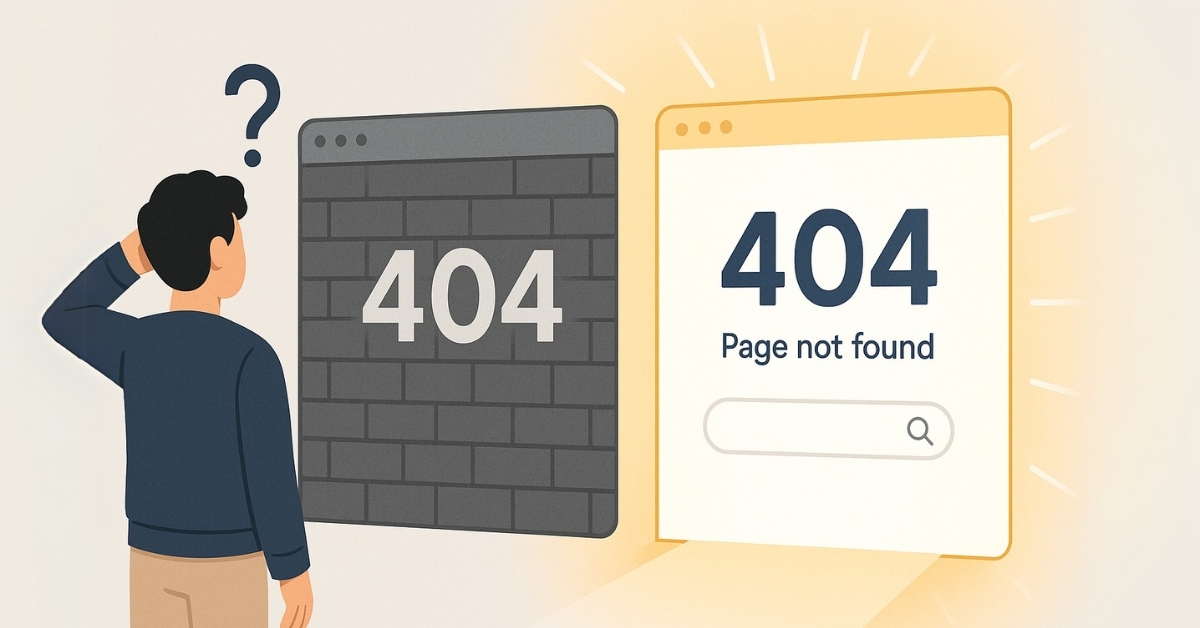 Turning a dead end into help: learn to Set Up Custom 404 Page for a better user experience.